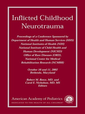 cover image of Inflicted Childhood Neurotrauma